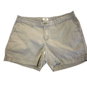 Old Navy Casual Cotton Shorts in Light Gray